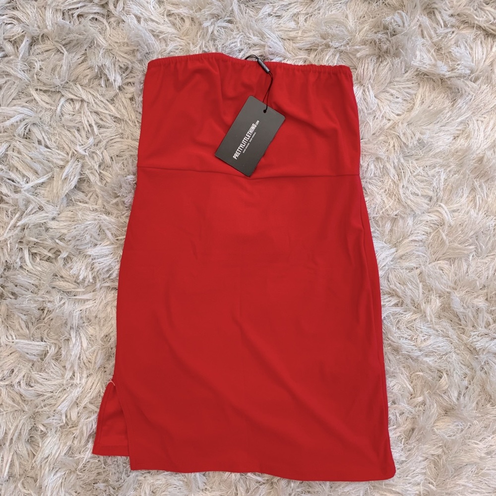 Red dress